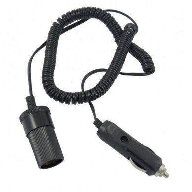 12/24V lizdas su prailginimu 3m 12/24V lizdas su prailginimu 3m