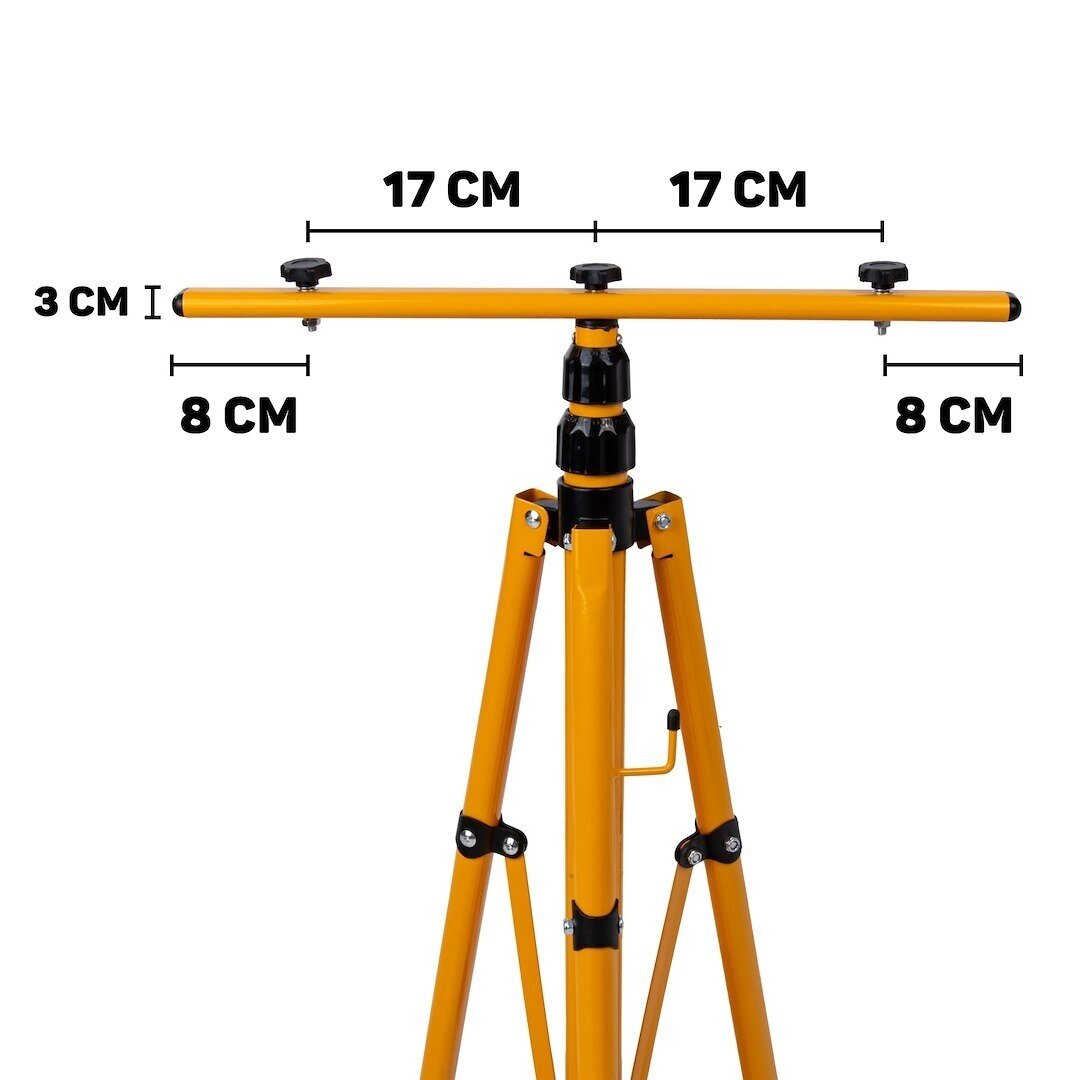 Prožektorius su stovu 2x50W LED 4500K 4 Prožektorius su stovu 2x50W LED 4500K 4