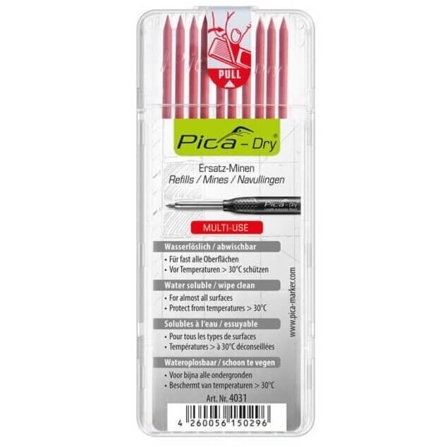 Grafitinės šerdys PICA 2.8mm 10vnt. 2 Grafitinės šerdys PICA 2.8mm 10vnt. 2