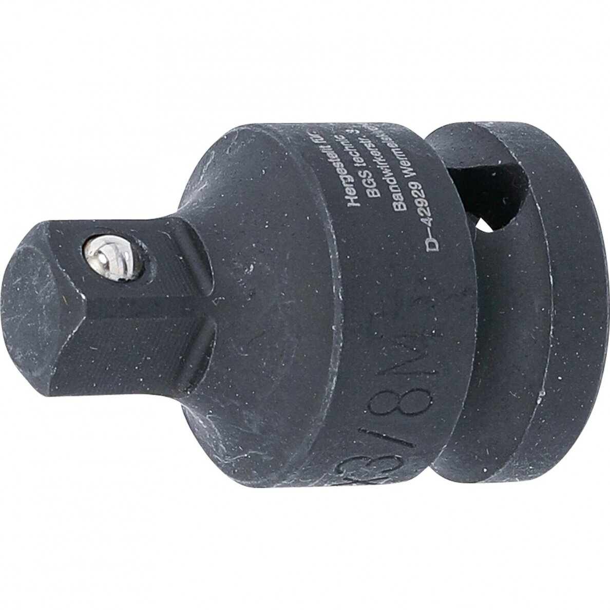 Adapteris smūginis 1/2" (F) vidus / 3/8" (M) išorė Adapteris smūginis 1/2" (F) vidus / 3/8" (M) išorė