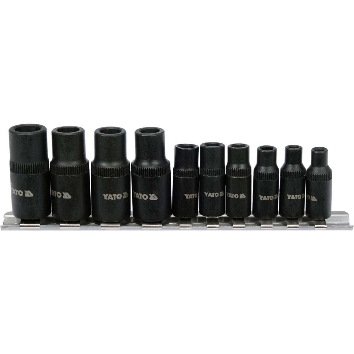 Adapterių rinkinys sriegikliams 1/4" 3/8" 10vnt. 1 Adapterių rinkinys sriegikliams 1/4" 3/8" 10vnt. 1