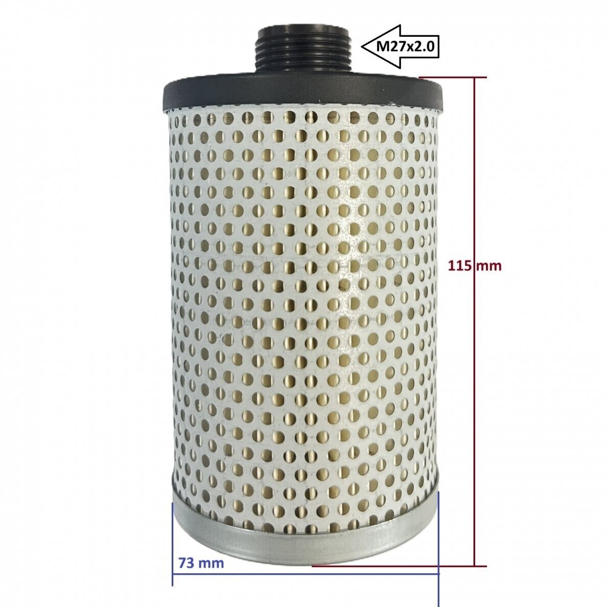 Adblue filtras popierinis siurbliams 3