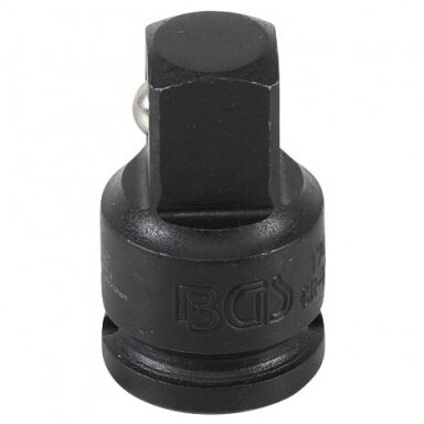 Adapteris smūginis 3/8" (F) vidus / 1/2" (M) išorė Adapteris smūginis 3/8" (F) vidus / 1/2" (M) išorė