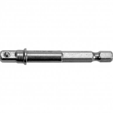 Adapteris hex 1/4" - 1/4" L-65mm Adapteris hex 1/4" - 1/4" L-65mm