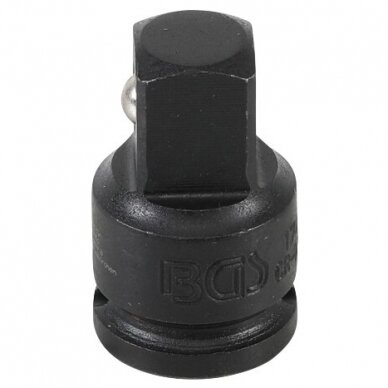 Adapteris smūginis 3/8" (F) vidus / 1/2" (M) išorė Adapteris smūginis 3/8" (F) vidus / 1/2" (M) išorė