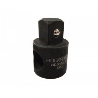 Adapteris smūginis su skyle 3/8" (F) vidus / 1/2" (M) išorė Adapteris smūginis su skyle 3/8" (F) vidus / 1/2" (M) išorė