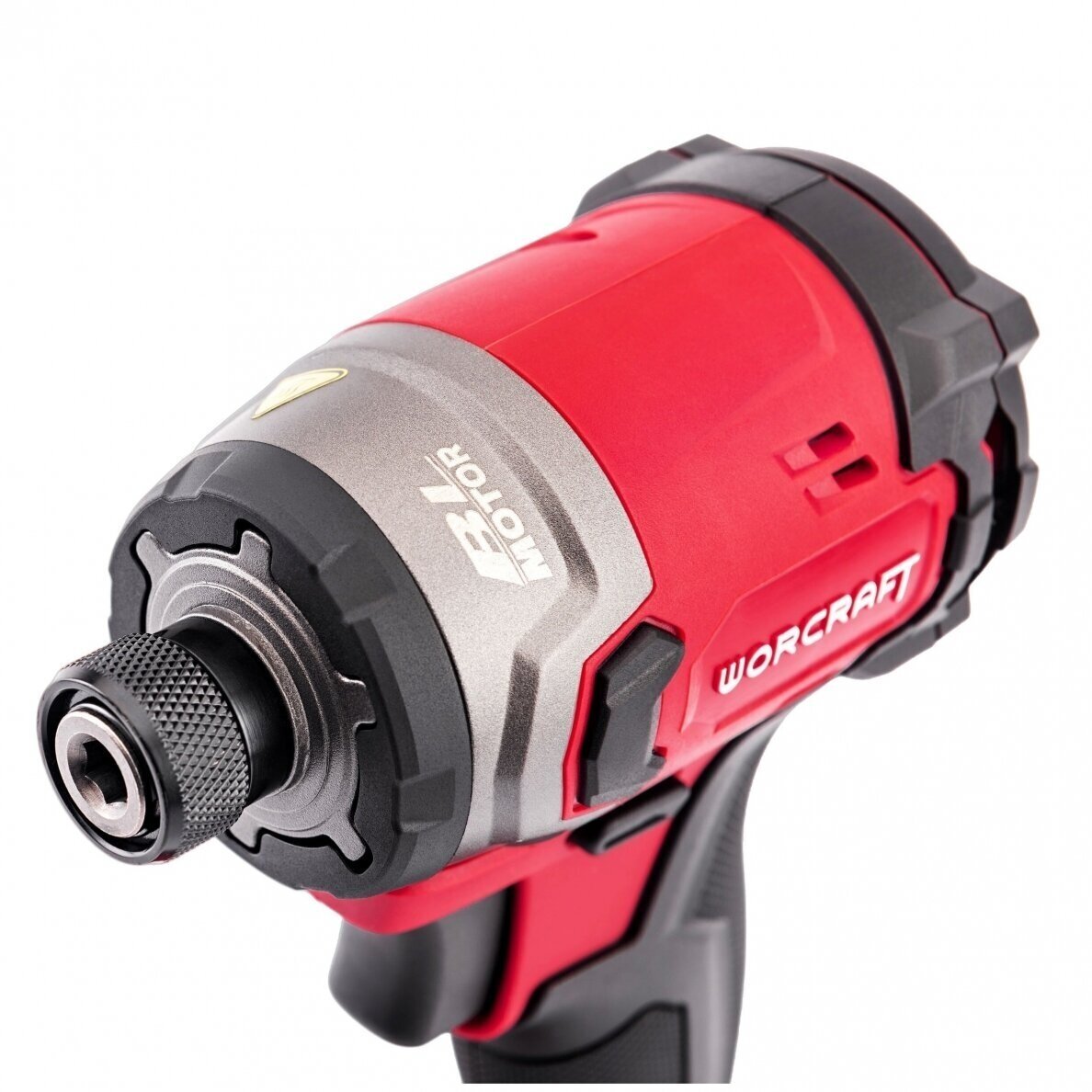 Akumuliatorinis smūginis suktuvas lagamine 1/4'' 20V LI-ION WORCRAFT 4 Akumuliatorinis smūginis suktuvas lagamine 1/4'' 20V LI-ION WORCRAFT 4
