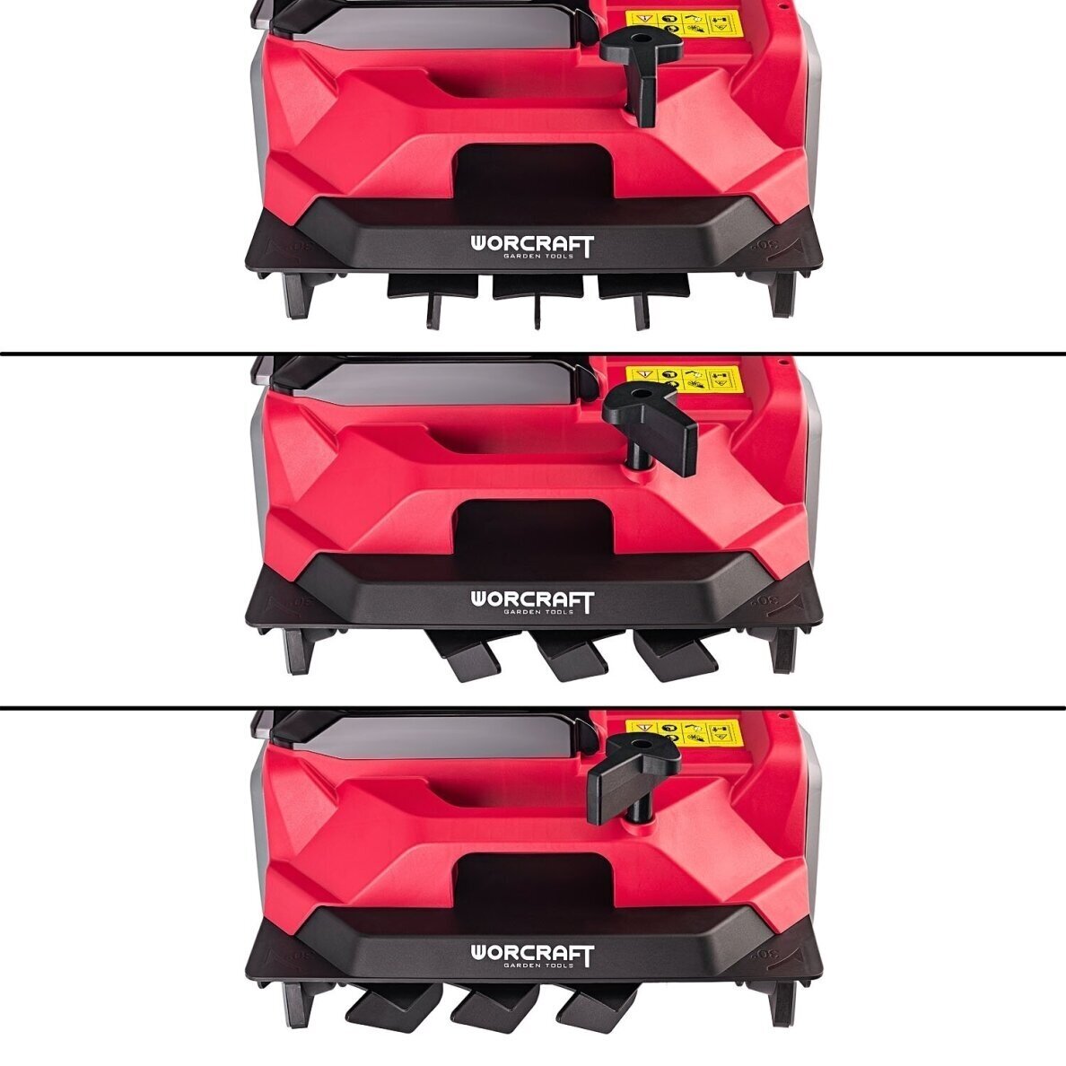Akumuliatorinis sniego valytuvas 40V (20V+20V) LI-ION WORCRAFT 9 Akumuliatorinis sniego valytuvas 40V (20V+20V) LI-ION WORCRAFT 9
