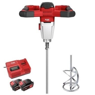 Akumuliatorinė maišyklė su antgaliu WR3R 120 FLEX MXE 18,0-EC/5,0 Set Akumuliatorinė maišyklė su antgaliu WR3R 120 FLEX MXE 18,0-EC/5,0 Set