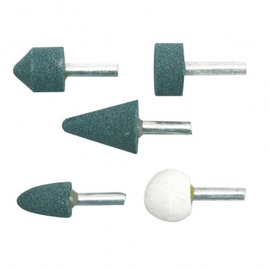 Akmenukų ant kūgelio rinkinys 5vnt. 6mm Akmenukų ant kūgelio rinkinys 5vnt. 6mm