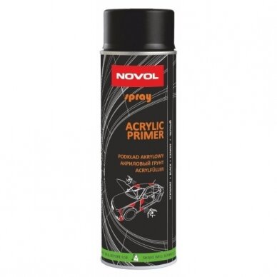 Akrilinis gruntas juodas ACRYLIC PRIMER aerozolinis 500ml. Akrilinis gruntas juodas ACRYLIC PRIMER aerozolinis 500ml.