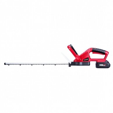 Akumuliatorinės gyvatvorių žirklės 20V 51cm LI-ION WORCRAFT Akumuliatorinės gyvatvorių žirklės 20V 51cm LI-ION WORCRAFT