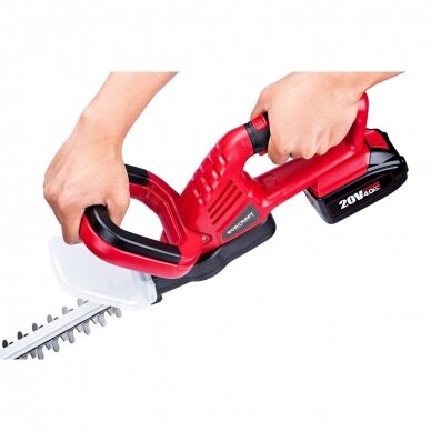 Akumuliatorinės gyvatvorių žirklės 20V 51cm LI-ION WORCRAFT 2 Akumuliatorinės gyvatvorių žirklės 20V 51cm LI-ION WORCRAFT 2