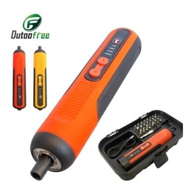 Akumuliatorinis atsuktuvas su rinkiniu USB-C 24vnt. CES26 1