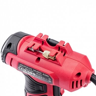 Akumuliatorinis nešiojamas kompresorius 20V LI-ION WORCRAFT 5