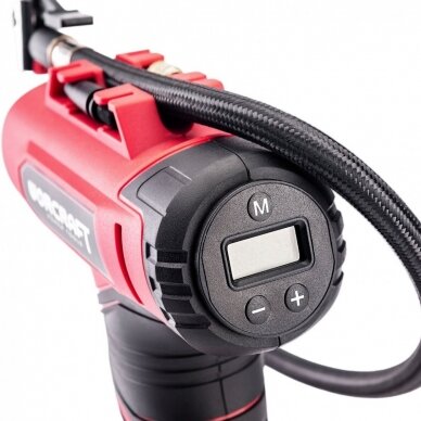 Akumuliatorinis nešiojamas kompresorius 20V LI-ION WORCRAFT 6 Akumuliatorinis nešiojamas kompresorius 20V LI-ION WORCRAFT 6