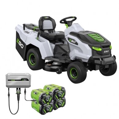 Akumuliatorinis sodo traktorius EGO Power+ TR3801E-B Akumuliatorinis sodo traktorius EGO Power+ TR3801E-B