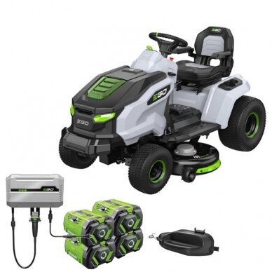 Akumuliatorinis sodo traktorius EGO Power+ TR4201E Akumuliatorinis sodo traktorius EGO Power+ TR4201E