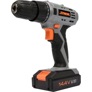Akumuliatorinis suktukas LI-ION 14.4V 1.3Ah 1