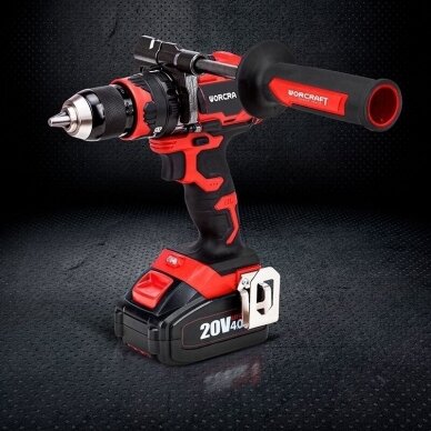 Akumuliatorinis suktuvas-gręžtuvas su kalimu 20V LI-ION WORCRAFT (XCUBE dėžė) 11