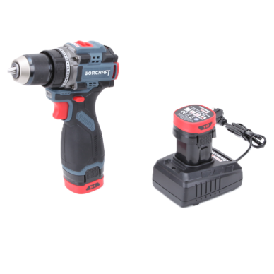 Akumuliatorinis suktuvas-gręžtuvas su priedais 16.8V LI-ION WORCRAFT plastikinis lagaminas 3 Akumuliatorinis suktuvas-gręžtuvas su priedais 16.8V LI-ION WORCRAFT plastikinis lagaminas 3