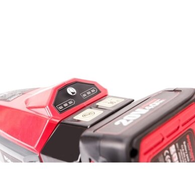 Akumuliatorinis trimeris su priedais 2-viename 40V (20V+20V) LI-ION WORCRAFT (be akum. ir pakrovėjo) 7