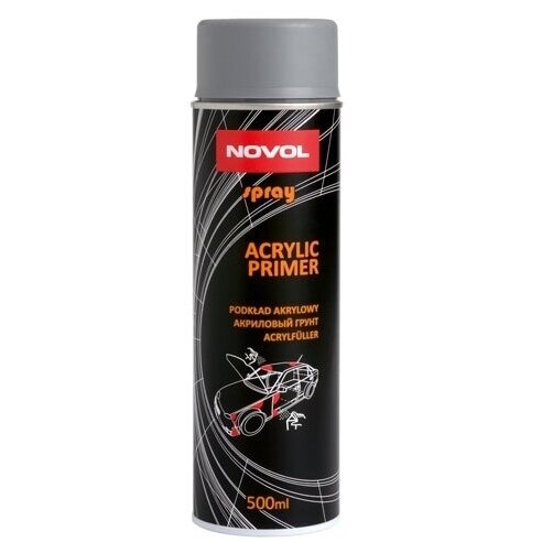 Akrilinis gruntas pilkas ACRYLIC PRIMER aerozolinis 500ml. Akrilinis gruntas pilkas ACRYLIC PRIMER aerozolinis 500ml.