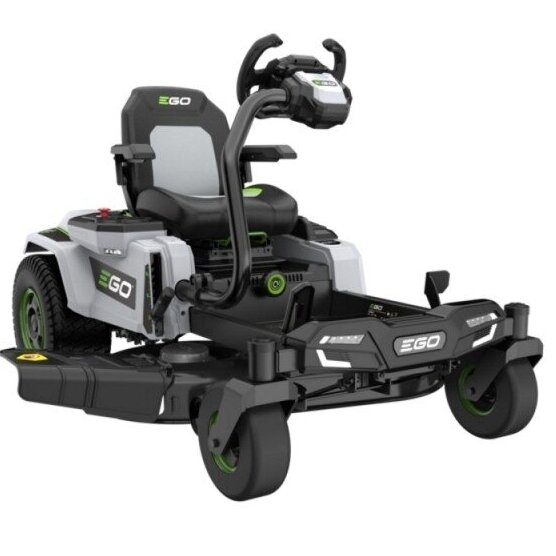 Akumuliatorinis nulinio apsisukimo traktorius su vairu EGO Power+ ZT4201E-S 1070mm 1