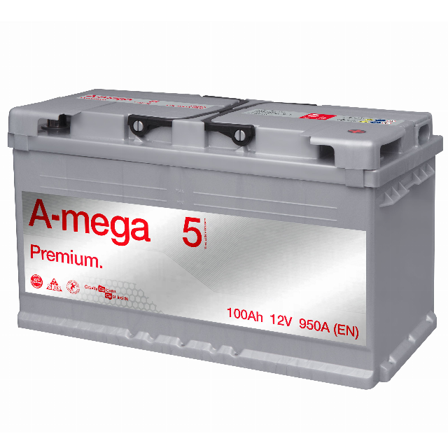 Akumuliatorius A-MEGA Premium 100Ah 950A
