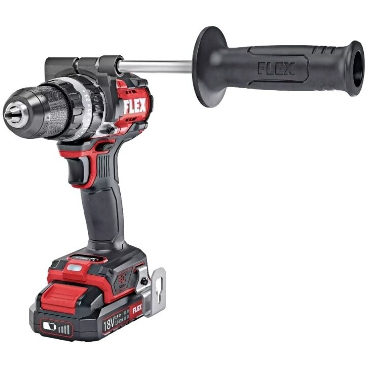 Akumuliatorinis smūginis gręžtuvas FLEX PD 2G 18,0 EC C HD 1