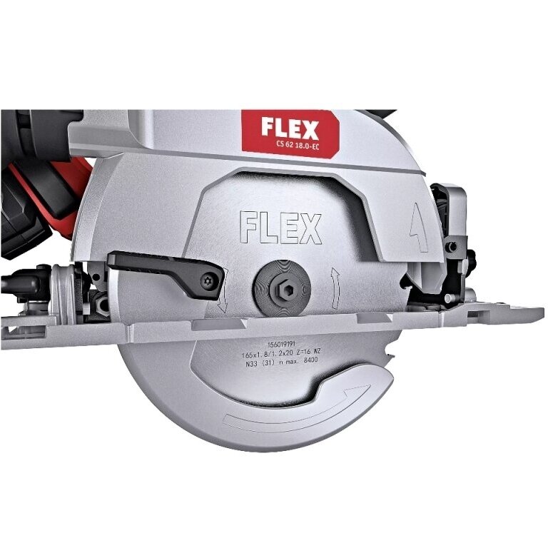 Akumuliatorinis diskinis pjūklas FLEX CS 62 18,0-EC C 1 Akumuliatorinis diskinis pjūklas FLEX CS 62 18,0-EC C 1