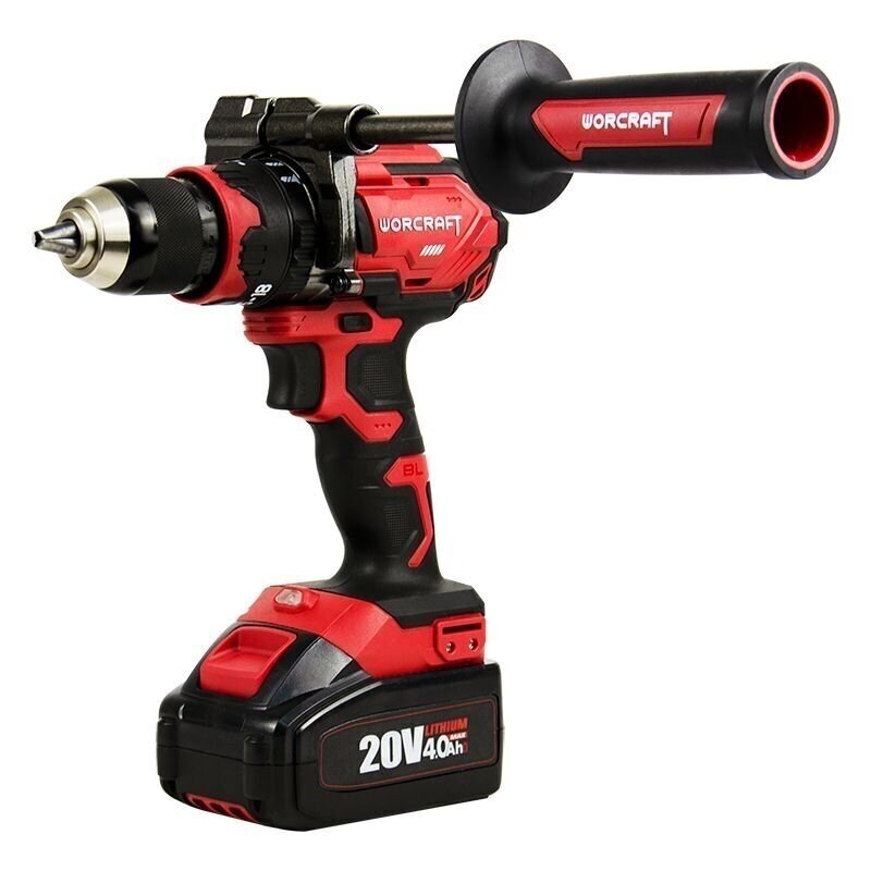 Akumuliatorinis suktuvas-gręžtuvas su kalimu 20V LI-ION WORCRAFT (XCUBE dėžė) 3