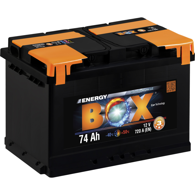Akumuliatorius ENERGY BOX 74Ah 720A Akumuliatorius ENERGY BOX 74Ah 720A