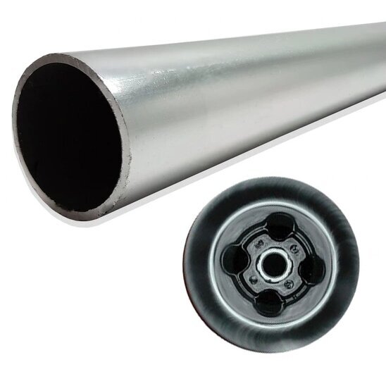 Aliuminis trimerio vamzdis 150cm 26*8mm EX1077