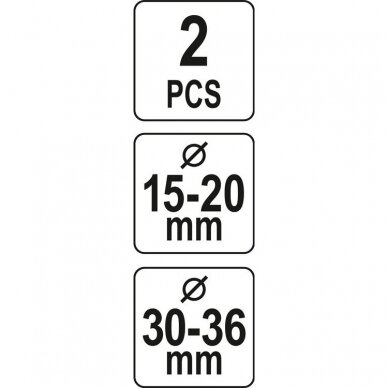 Antgaliai guminiai vožtuvų pritrynimui 16x21;28x24mm 1