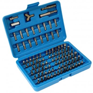 Antgalių rinkinys 1/4" 100vnt. phillips pozidriv S10626 Antgalių rinkinys 1/4" 100vnt. phillips pozidriv S10626