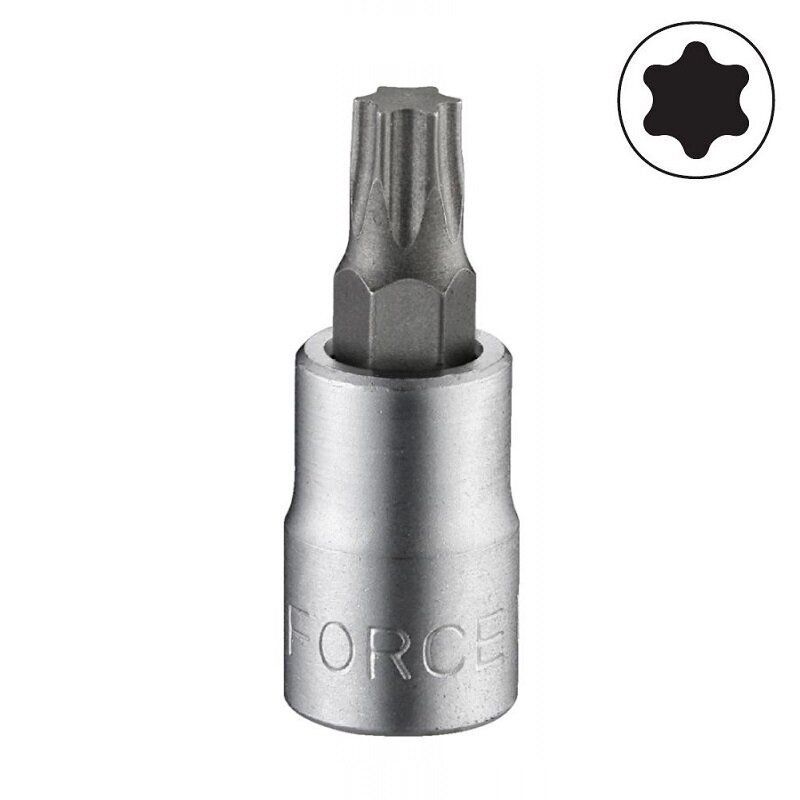 Antgalis žvaigždutė su/be skylės T60-T100 star įpresuotas 1/2" L-55mm