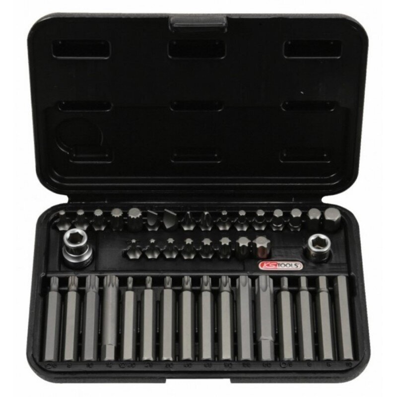 Antgalių rinkinys 42vnt. 10mm KS TOOLS TX/XZN/SK Antgalių rinkinys 42vnt. 10mm KS TOOLS TX/XZN/SK