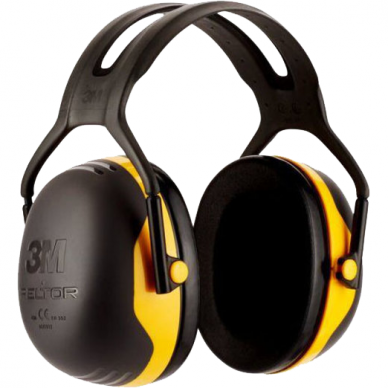 Apsauginės darbo ausinės 31dB 3M X2A Apsauginės darbo ausinės 31dB 3M X2A