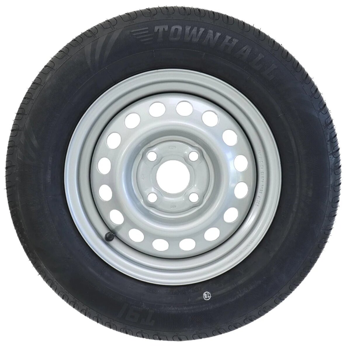 Atsarginis ratas priekabai R13 155/80 4x100 M+S Atsarginis ratas priekabai R13 155/80 4x100 M+S