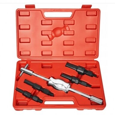 Atbulinis plaktukas guoliams su adapteriais 5vnt. S10967 Atbulinis plaktukas guoliams su adapteriais 5vnt. S10967