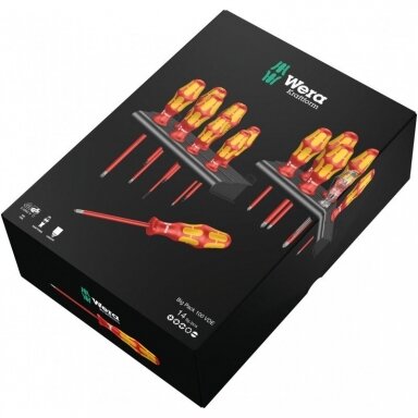 Atsuktuvų rinkinys 16vnt. WERA Big Pack Atsuktuvų rinkinys 16vnt. WERA Big Pack