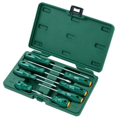 Atsuktuvų rinkinys lagamine pl ph 8vnt. S09306 Atsuktuvų rinkinys lagamine pl ph 8vnt. S09306