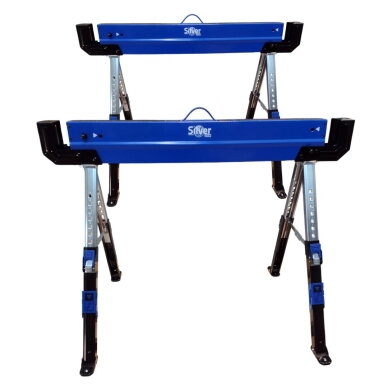 Atraminis stovas sulankstomas 2 vnt. komplektas, keliamoji galia 1180 kg, aukštis 62–82 cm S11643 Atraminis stovas sulankstomas 2 vnt. komplektas, keliamoji galia 1180 kg, aukštis 62–82 cm S11643