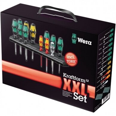Atsuktuvų rinkinys 12vnt. WERA Kraftform XXL 051011 Atsuktuvų rinkinys 12vnt. WERA Kraftform XXL 051011