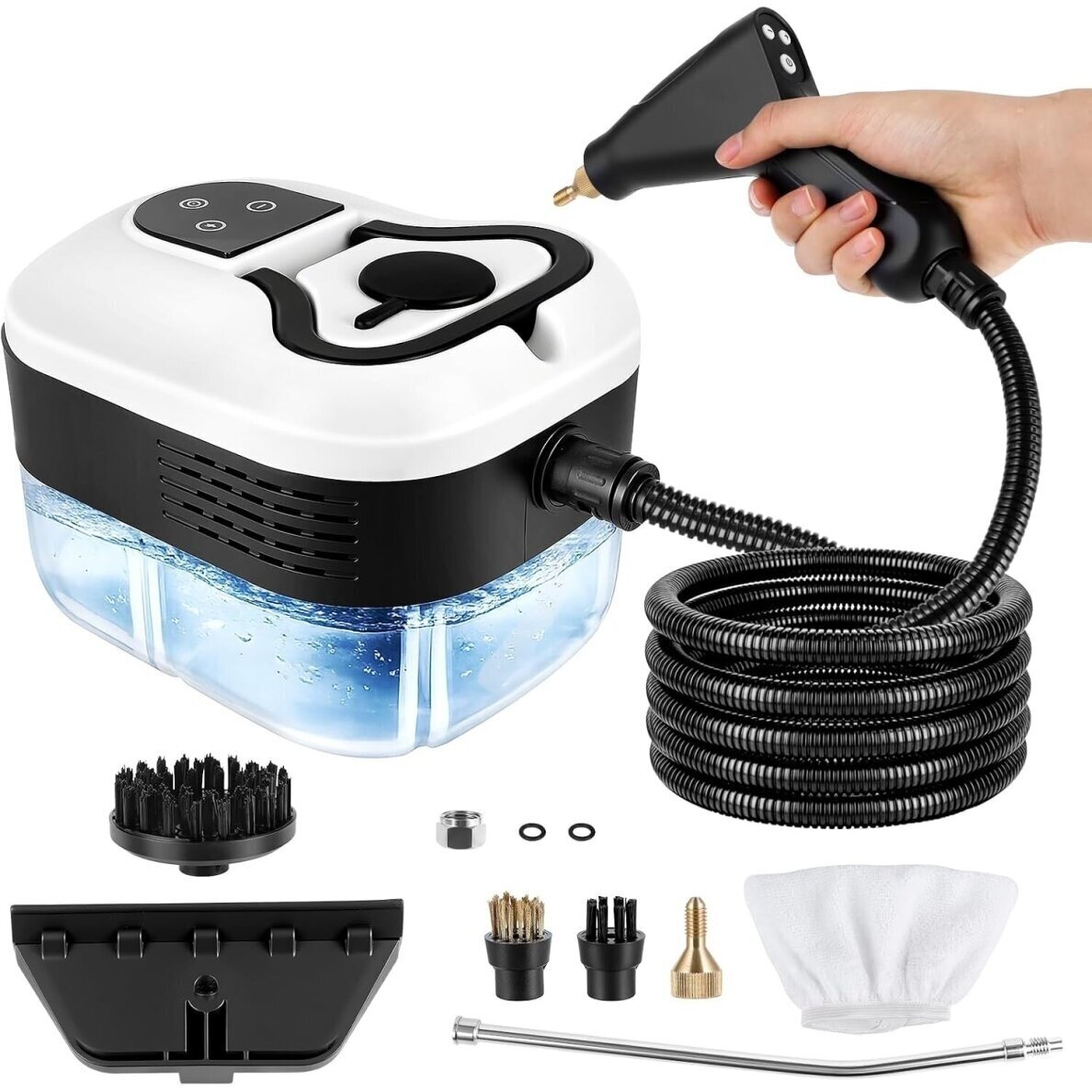Aukšto slėgio garų valytuvas 1500W 1.2L KR50200 1 Aukšto slėgio garų valytuvas 1500W 1.2L KR50200 1