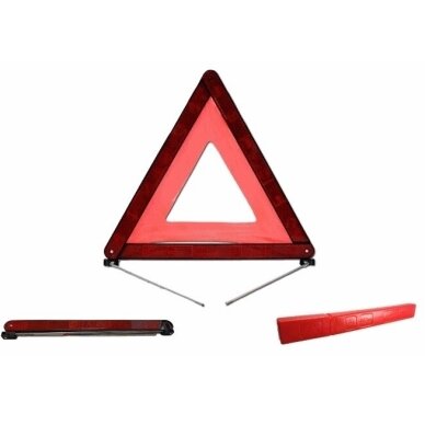Avarinis ženklas plastikinė pakuotė 1