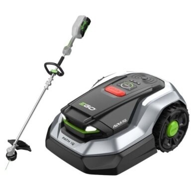 Belaidis vejos robotas EGO Power + AURA-R2 RMR1500 su priedais Belaidis vejos robotas EGO Power + AURA-R2 RMR1500 su priedais