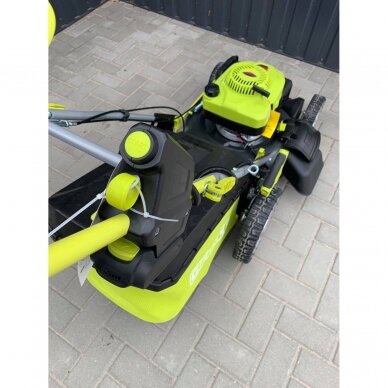 Benzininė žoliapjovė savaeigė/elektrinis starteris 51cm 166cc G-FORCE 4 Benzininė žoliapjovė savaeigė/elektrinis starteris 51cm 166cc G-FORCE 4
