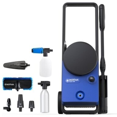 Buitinis aukšto slėgio plovimo įrenginys NILFISK Core 130-6 Powercontrol-Carwash EU Buitinis aukšto slėgio plovimo įrenginys NILFISK Core 130-6 Powercontrol-Carwash EU
